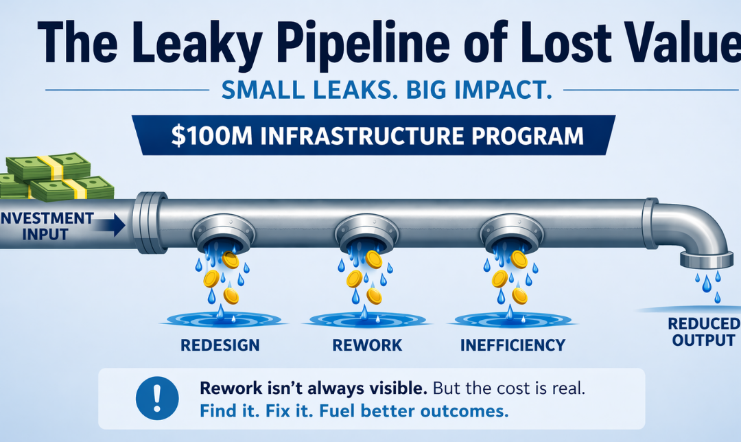 The Hidden Cost of Rework in Utility Projects — and How Strong Project Management Reduces It 