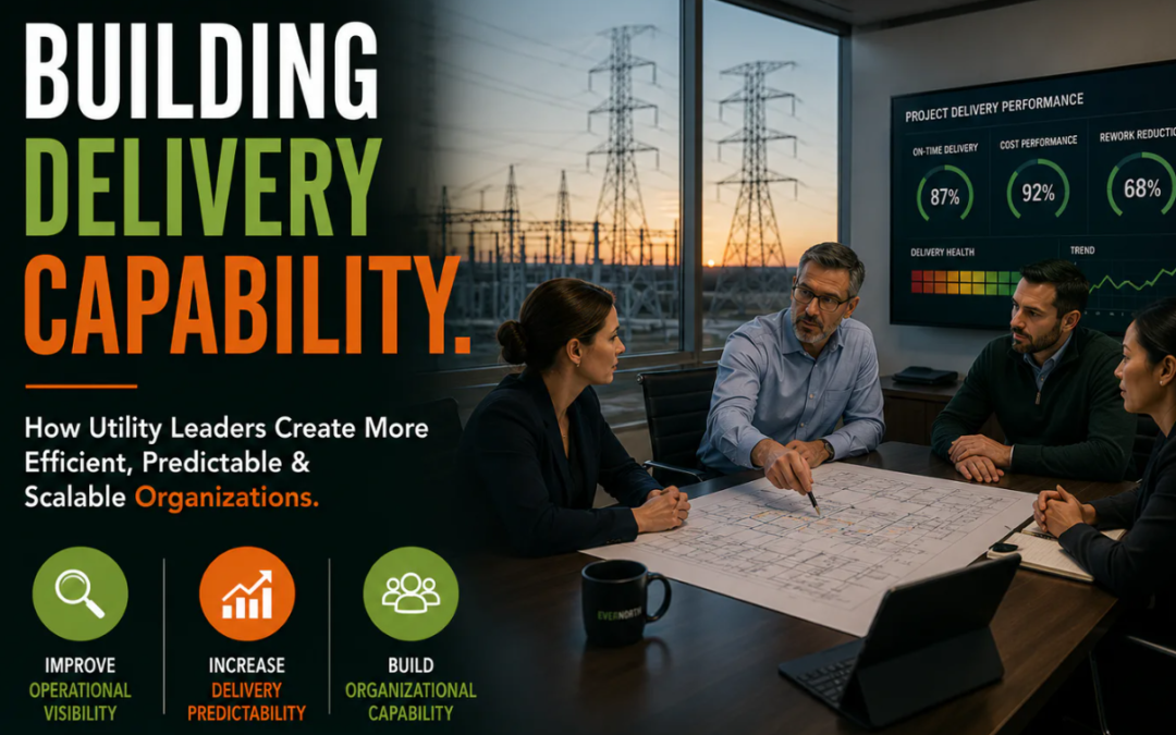 Building Delivery Capability webinar with Jessica North on improving utility project delivery